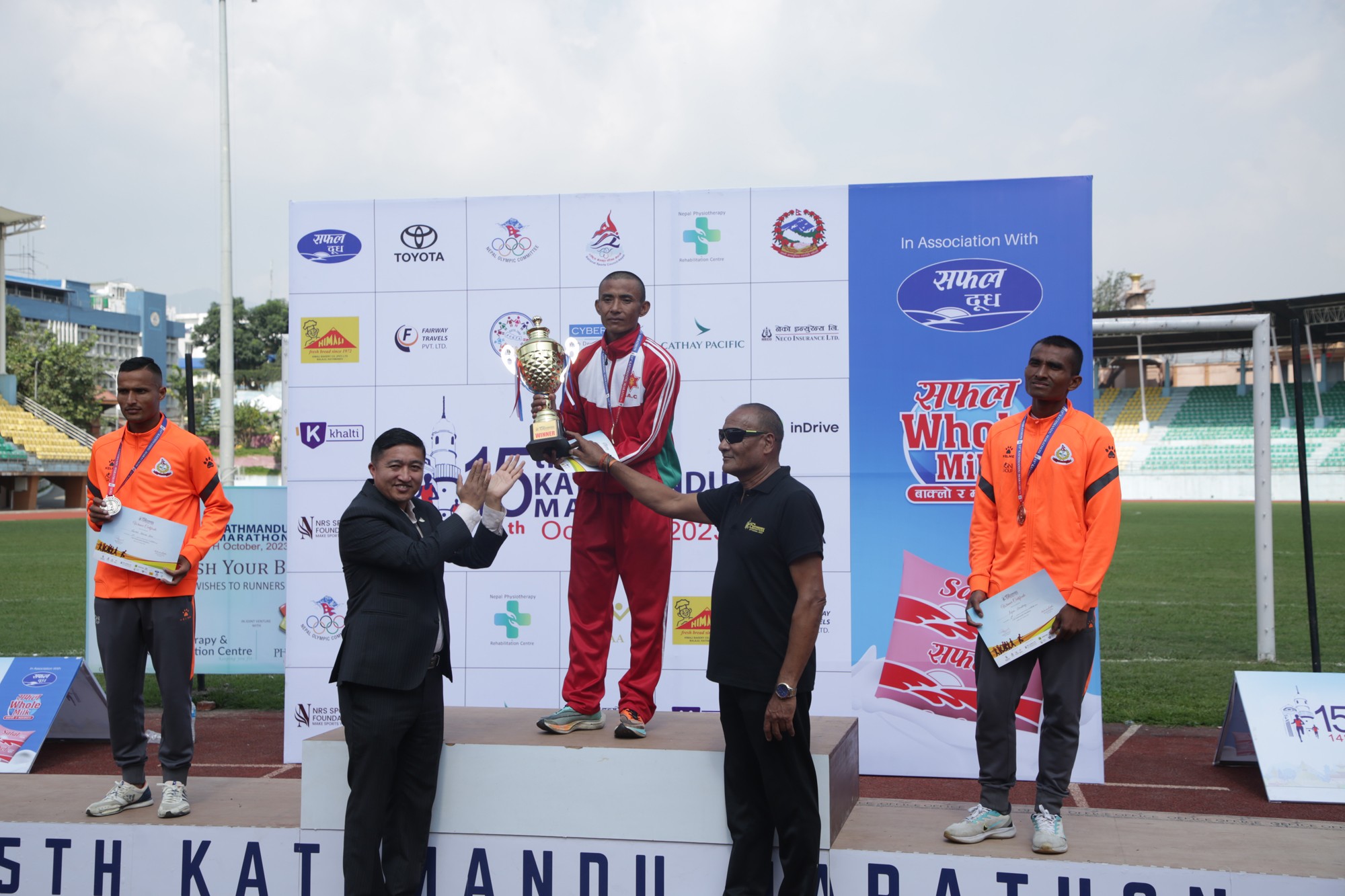 15th Kathmandu Marathon (Award Ceremony)