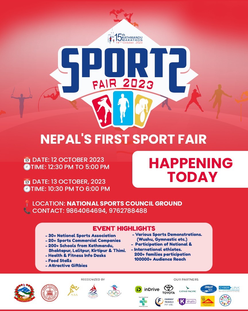 Kathmandu Marathon Sports Fair (12 -13 October 2023)