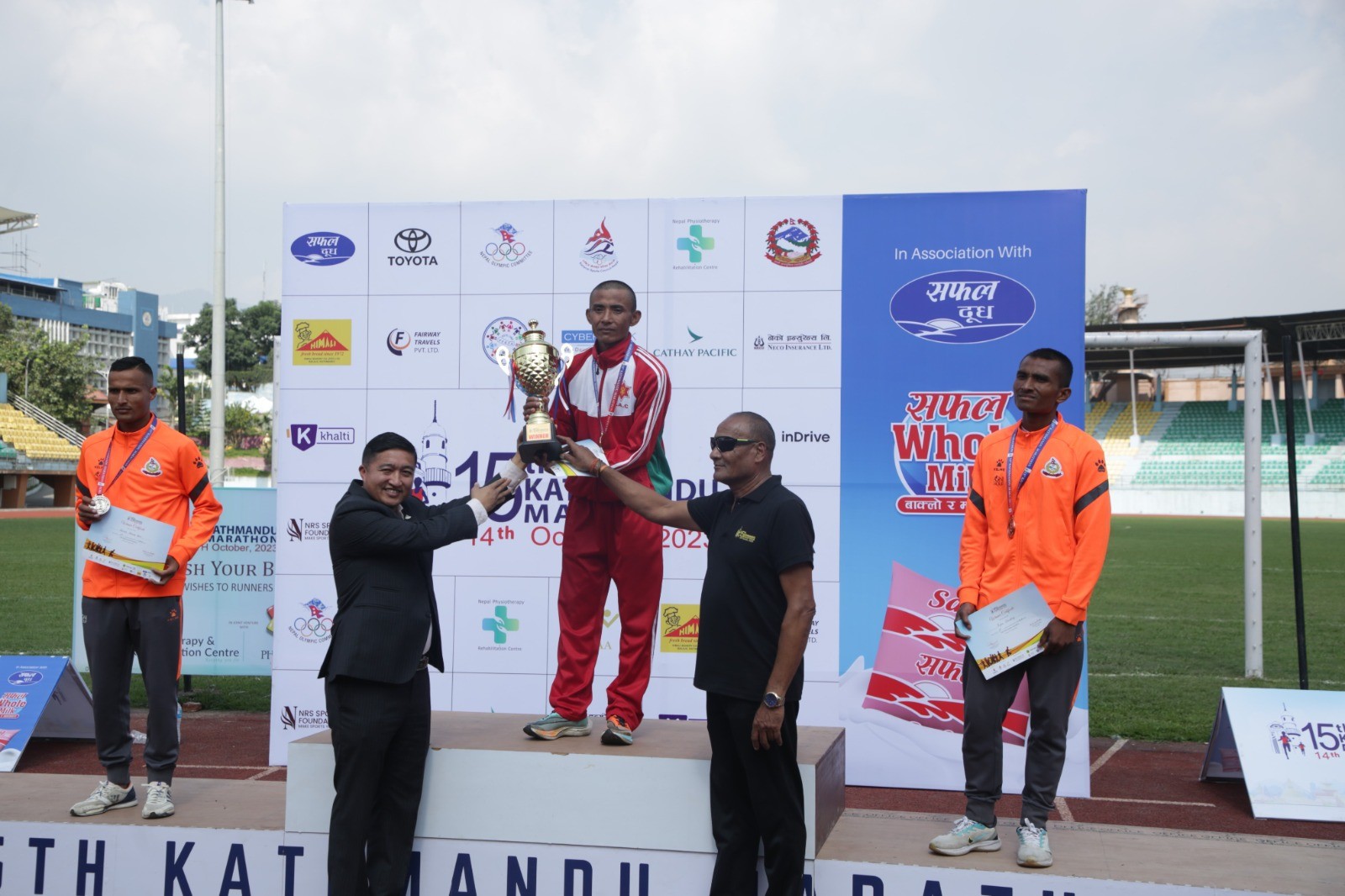 15th Kathmandu Marathon (Winner and Cash Prize)